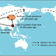 A map of the migration of early dog breeds